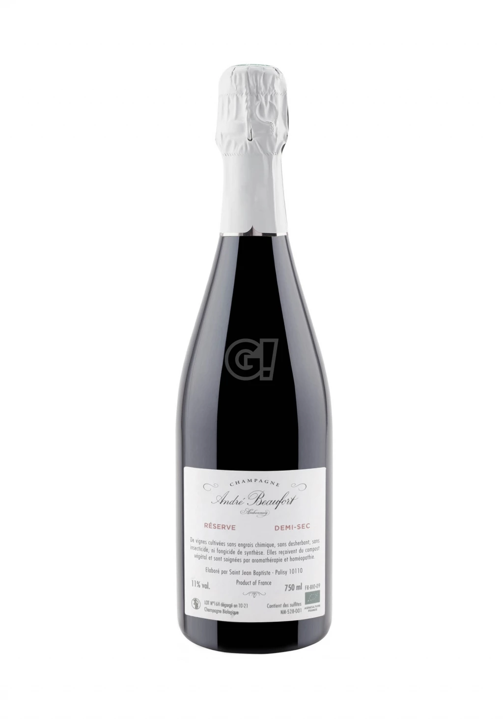 AndréBeaufort ChampagneDemi-Sec RéserveDemiSec 2 AndréBeaufort ChampagneDemi-Sec RéserveDemiSec - immagine 2