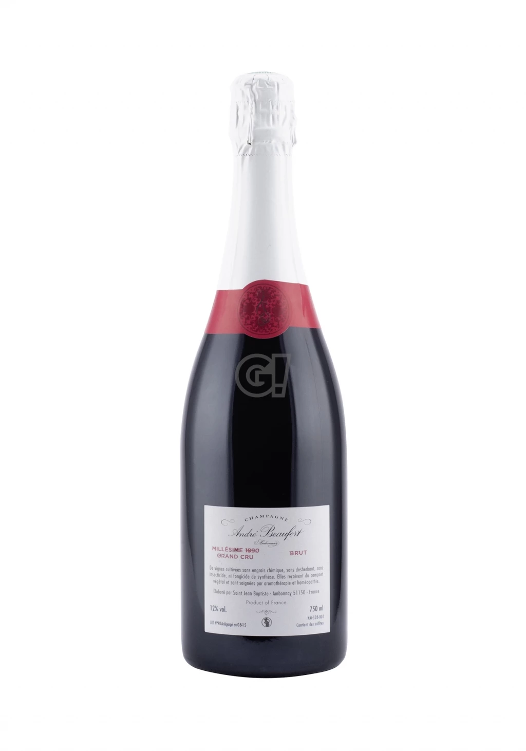 AndréBeaufort ChampagneBrut AmbonnayVinothèque1990 2 AndréBeaufort ChampagneBrut AmbonnayVinothèque1990 - immagine 2