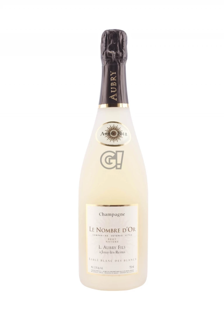 Aubry ChampagneBrutNature LeNombred'OrSablè2018 1 Aubry ChampagneBrutNature LeNombred'OrSablè2018