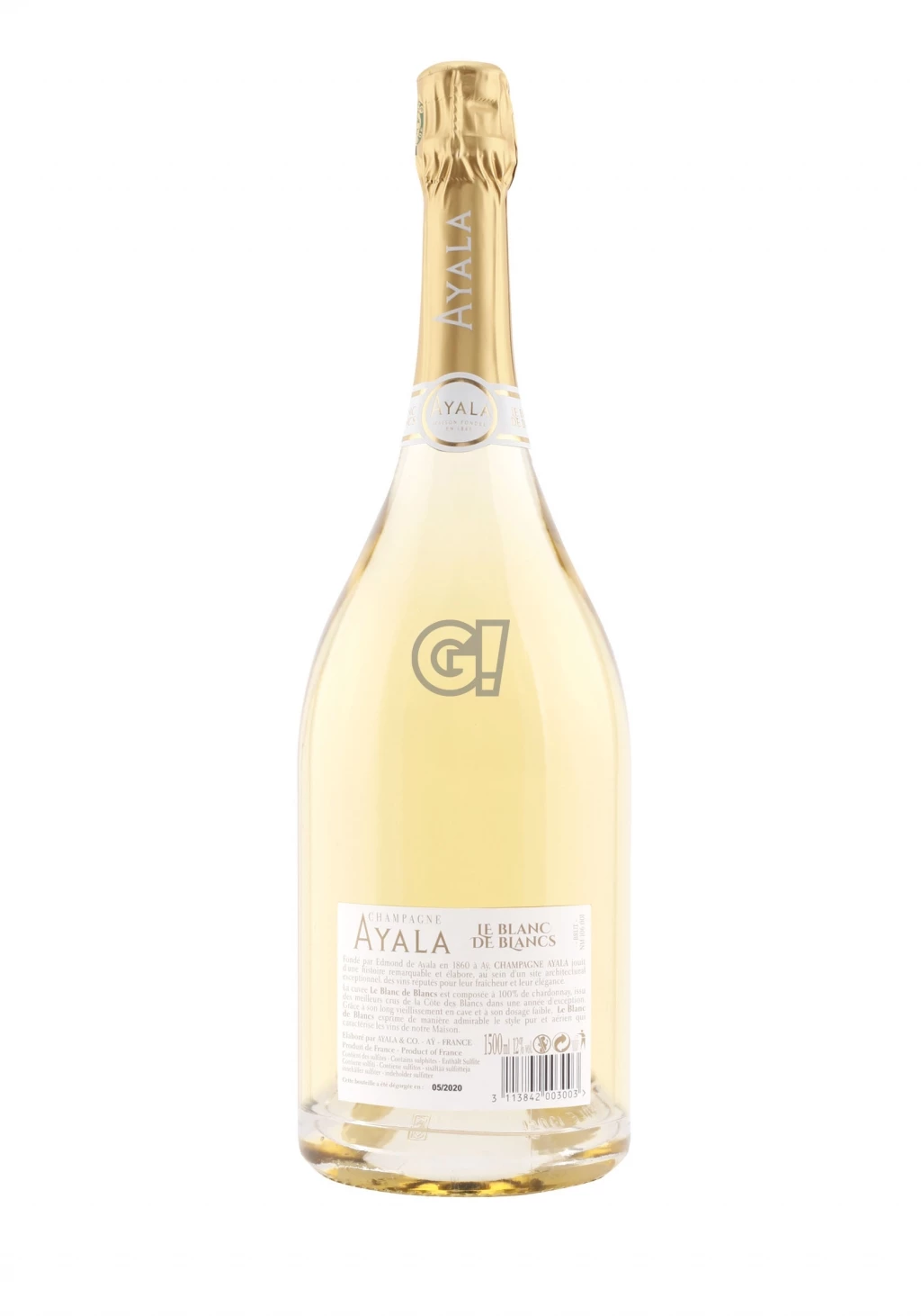 Ayala ChampagneBrut LeBlancdeBlancsMagnum2014 2 Ayala ChampagneBrut LeBlancdeBlancsMagnum2014 - immagine 2