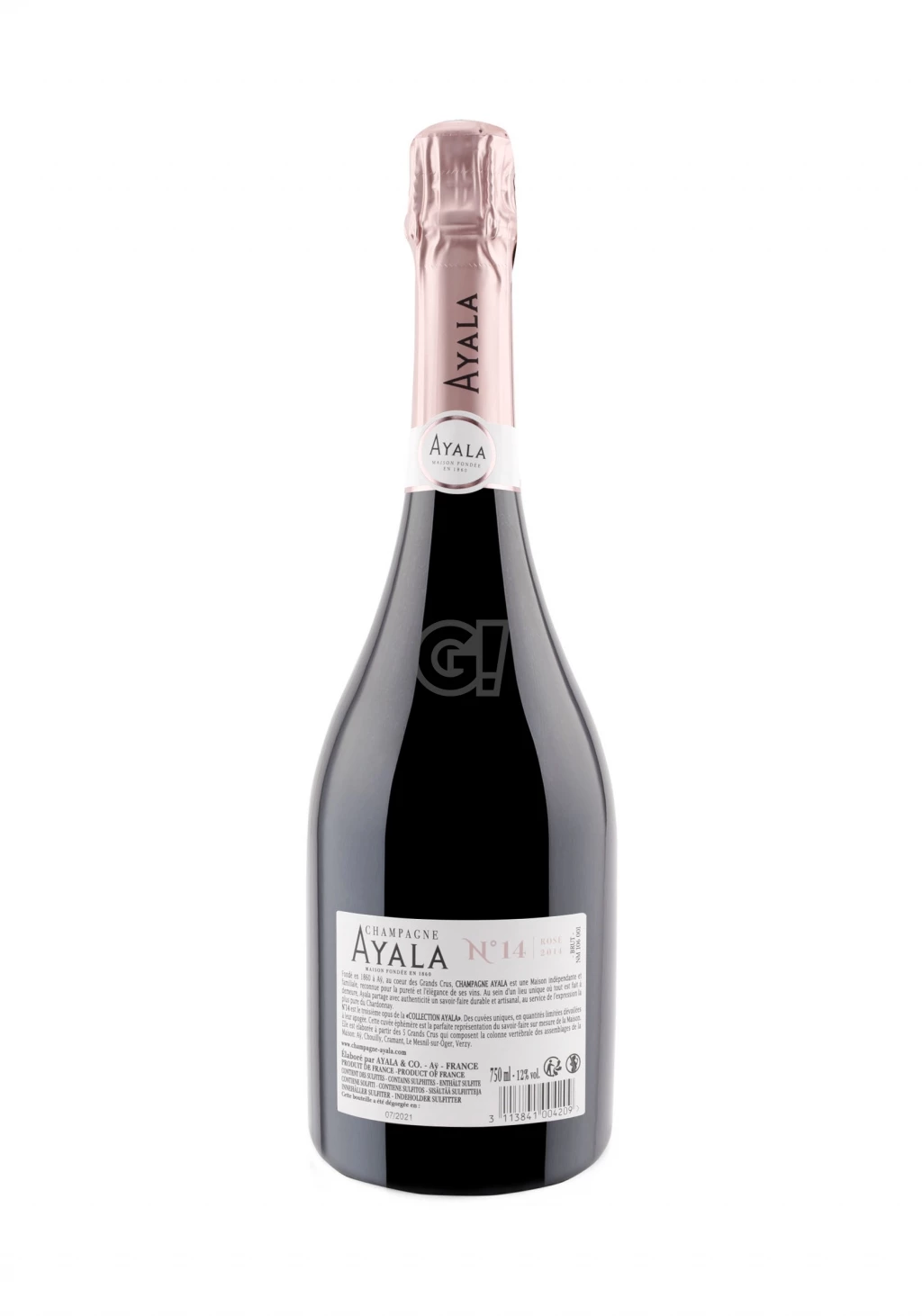 Ayala ChampagneRoséBrut RoséCollectionN°142014 2 Ayala ChampagneRoséBrut RoséCollectionN°142014 - immagine 2