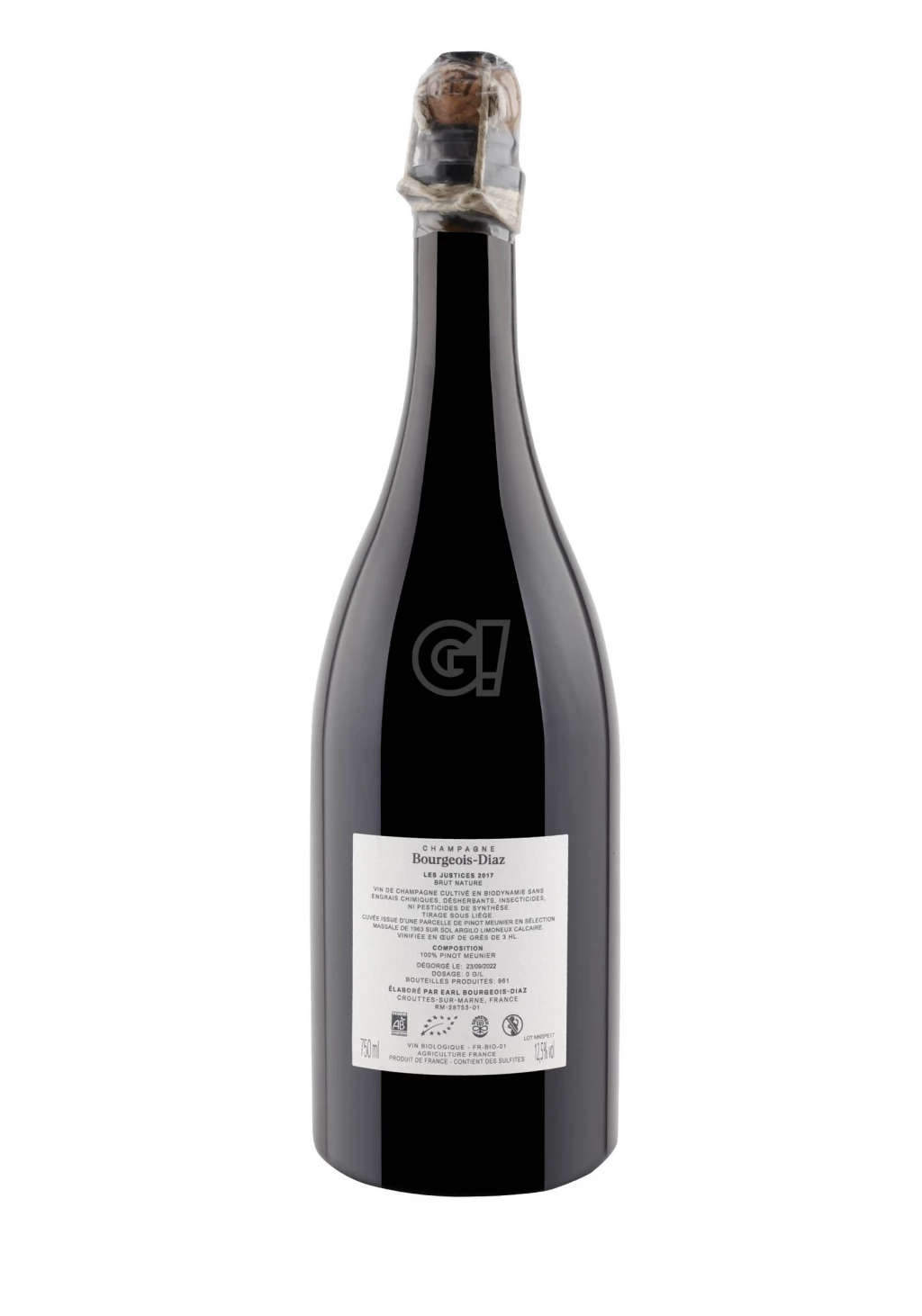 Bourgeois-Diaz ChampagneBrutNature LesJustice2017 2 Bourgeois-Diaz ChampagneBrutNature LesJustice2017 - immagine 2