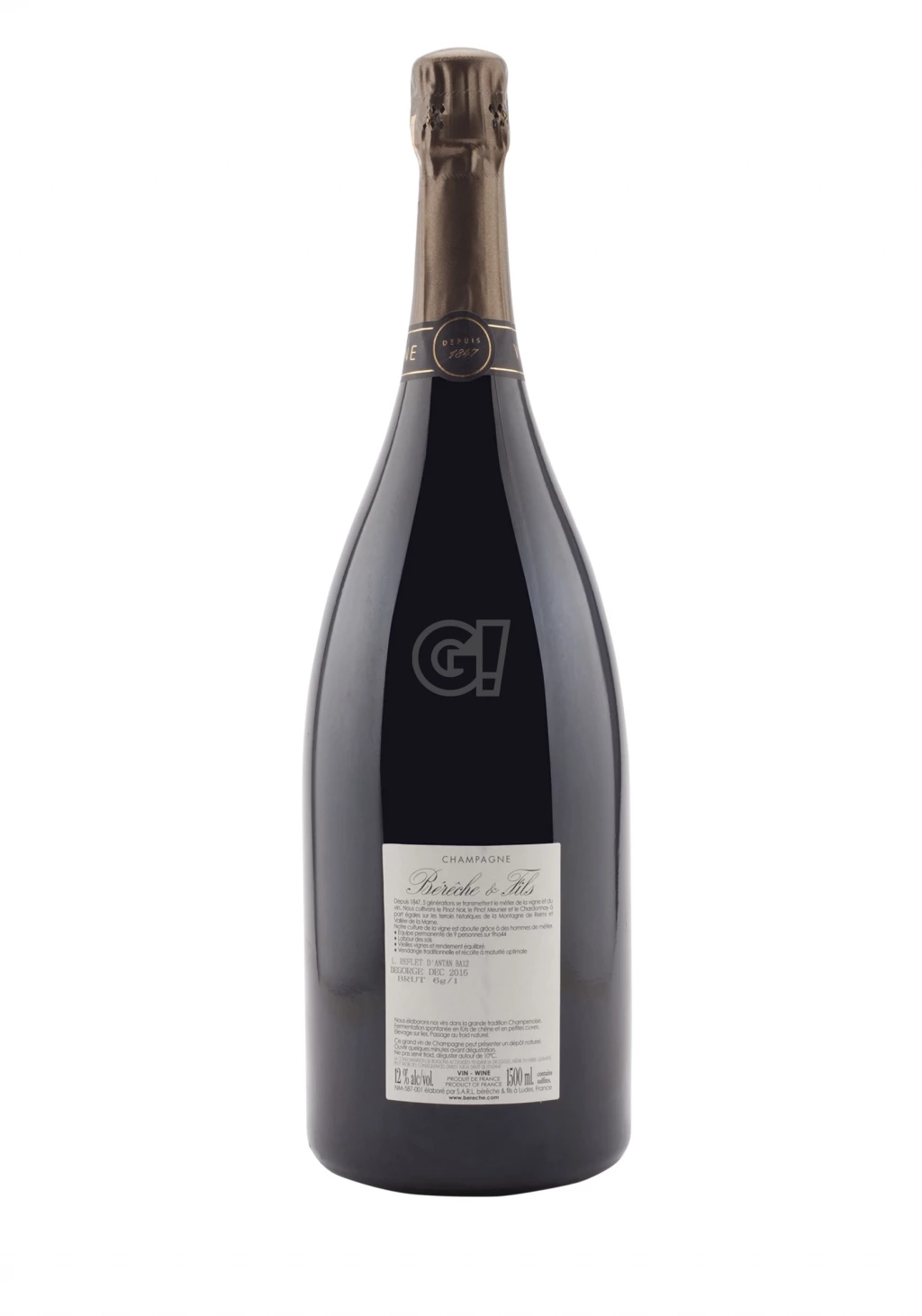 Bérêche&Fils ChampagneBrut Refletd'AntanMagnum 2 Bérêche&Fils ChampagneBrut Refletd'AntanMagnum - immagine 2