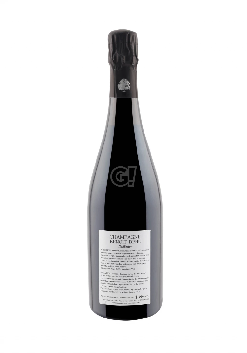 BenoîtDéhu ChampagneBrutNature CuvéeInitiationV19 2 BenoîtDéhu ChampagneBrutNature CuvéeInitiationV19 - immagine 2