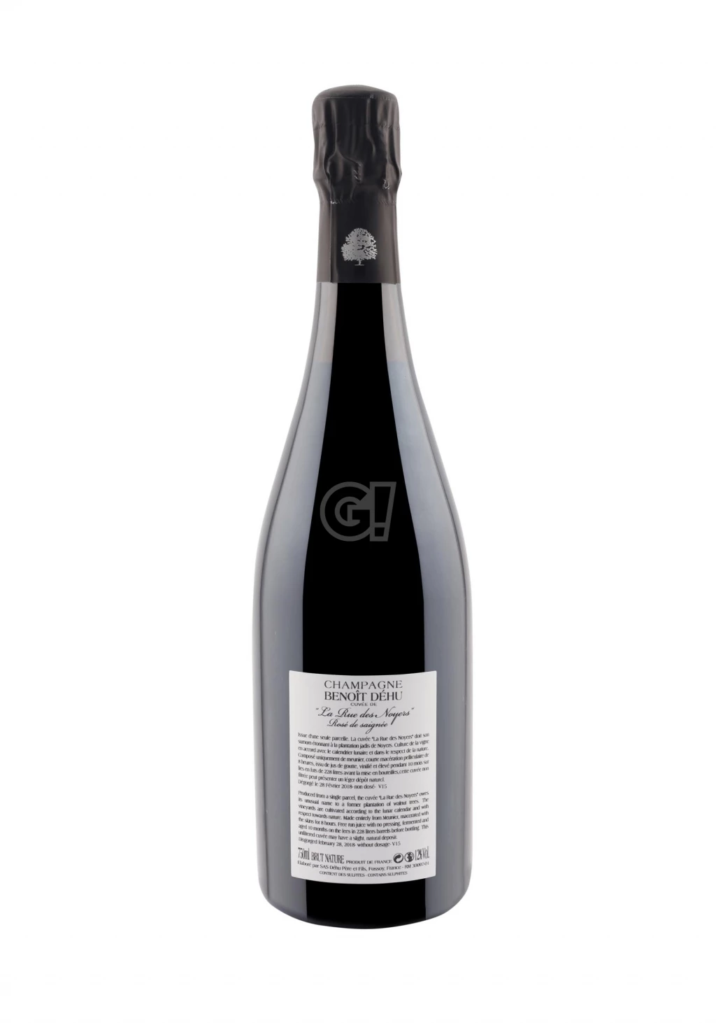 BenoîtDéhu ChampagneRoséBrutNature RosédeSaignéeLaRuedesNoyersV19 2 BenoîtDéhu ChampagneRoséBrutNature RosédeSaignéeLaRuedesNoyersV19 - immagine 2