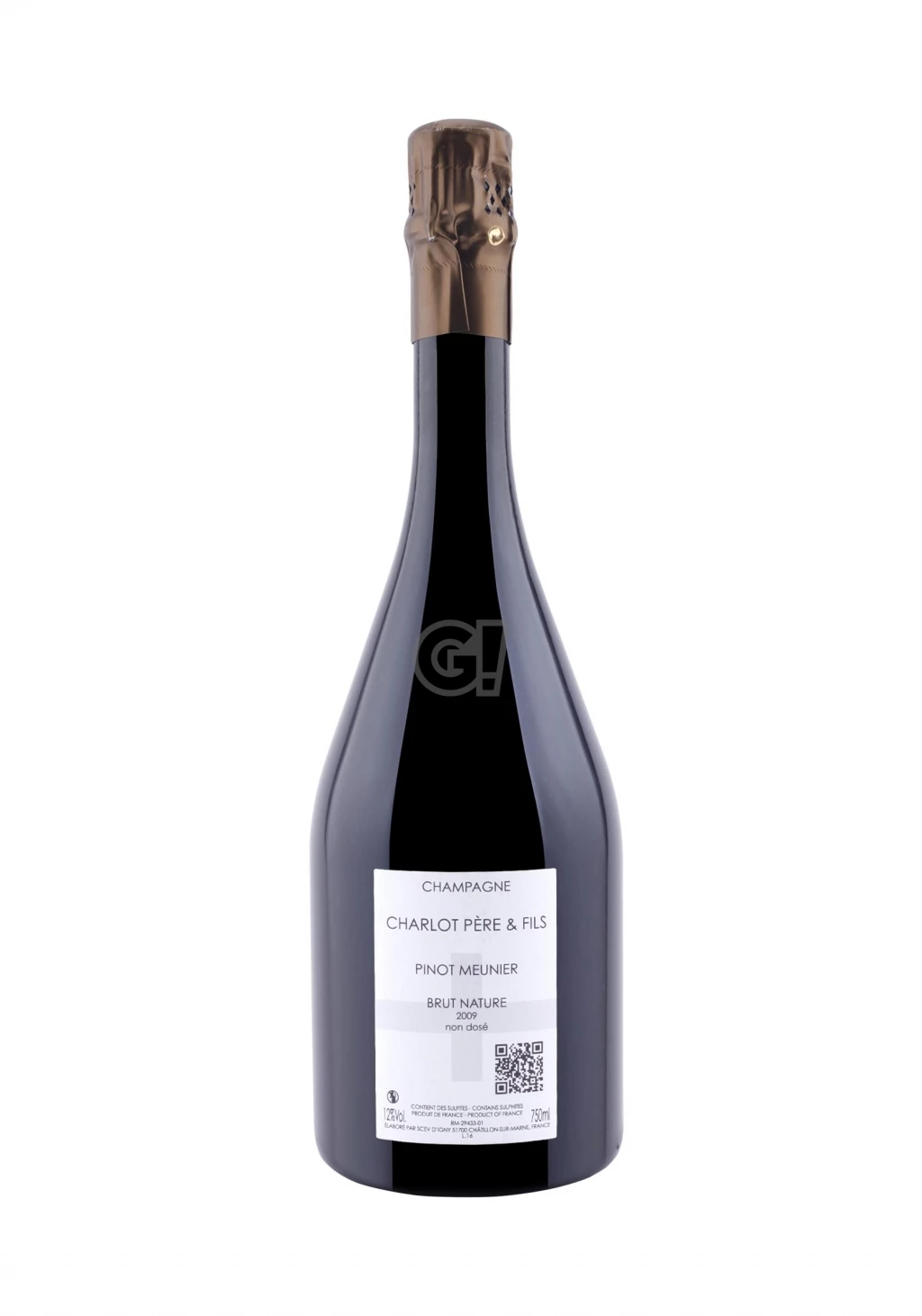 CharlotPère&Fils ChampagneBrutNature PinotMeunier2009 2 CharlotPère&Fils ChampagneBrutNature PinotMeunier2009 - immagine 2