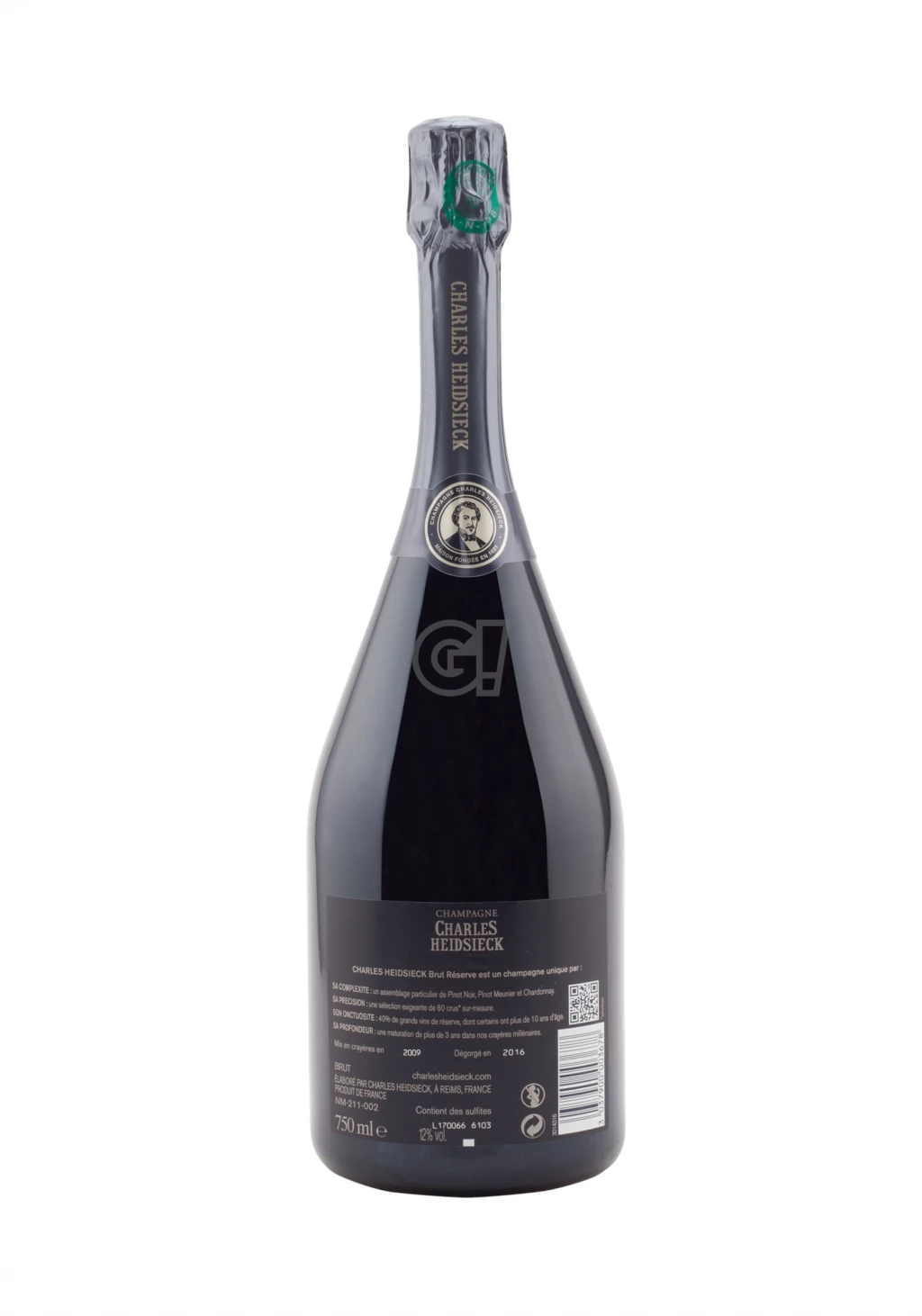 CharlesHeidsieck ChampagneBrut Réserve 2 CharlesHeidsieck ChampagneBrut Réserve - immagine 2