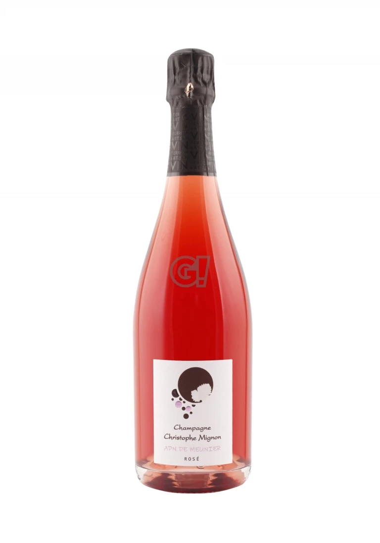 ChristopheMignon ChampagneRoséBrut RoséADNdeMeunier 1 ChristopheMignon ChampagneRoséBrut RoséADNdeMeunier
