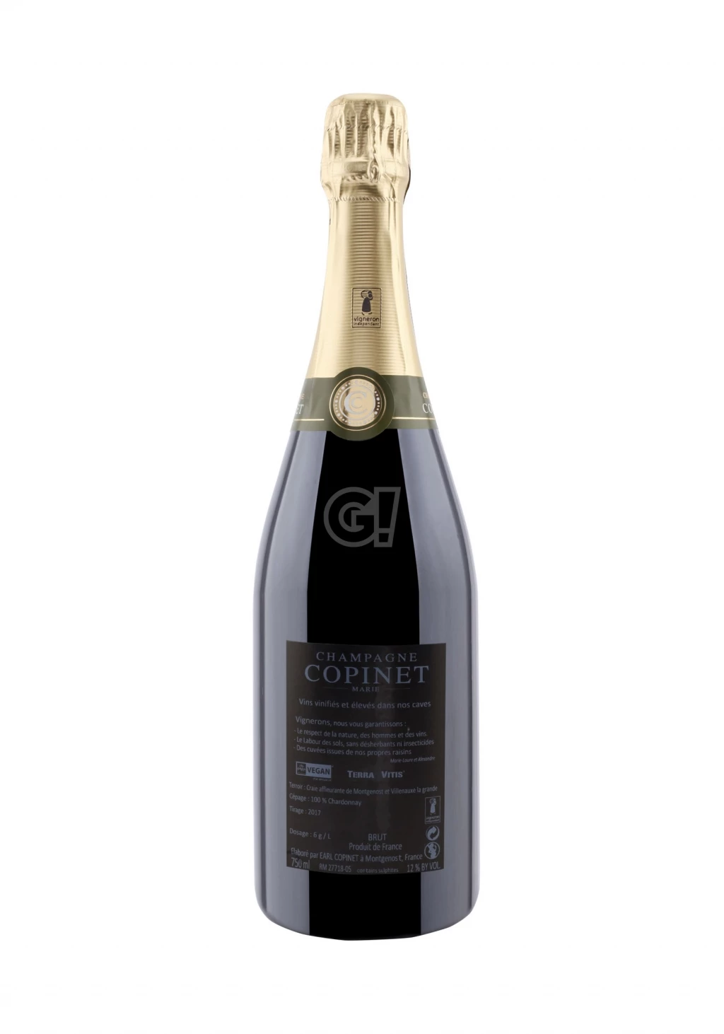 Copinet(Marie) ChampagneBrut BlancdeBlancs 2 Copinet(Marie) ChampagneBrut BlancdeBlancs - immagine 2