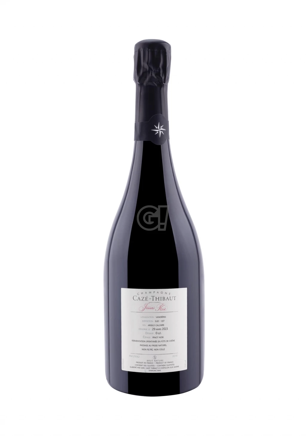 Cazé-Thibaut ChampagneRoséBrutNature JossiasRosé 2 Cazé-Thibaut ChampagneRoséBrutNature JossiasRosé - immagine 2