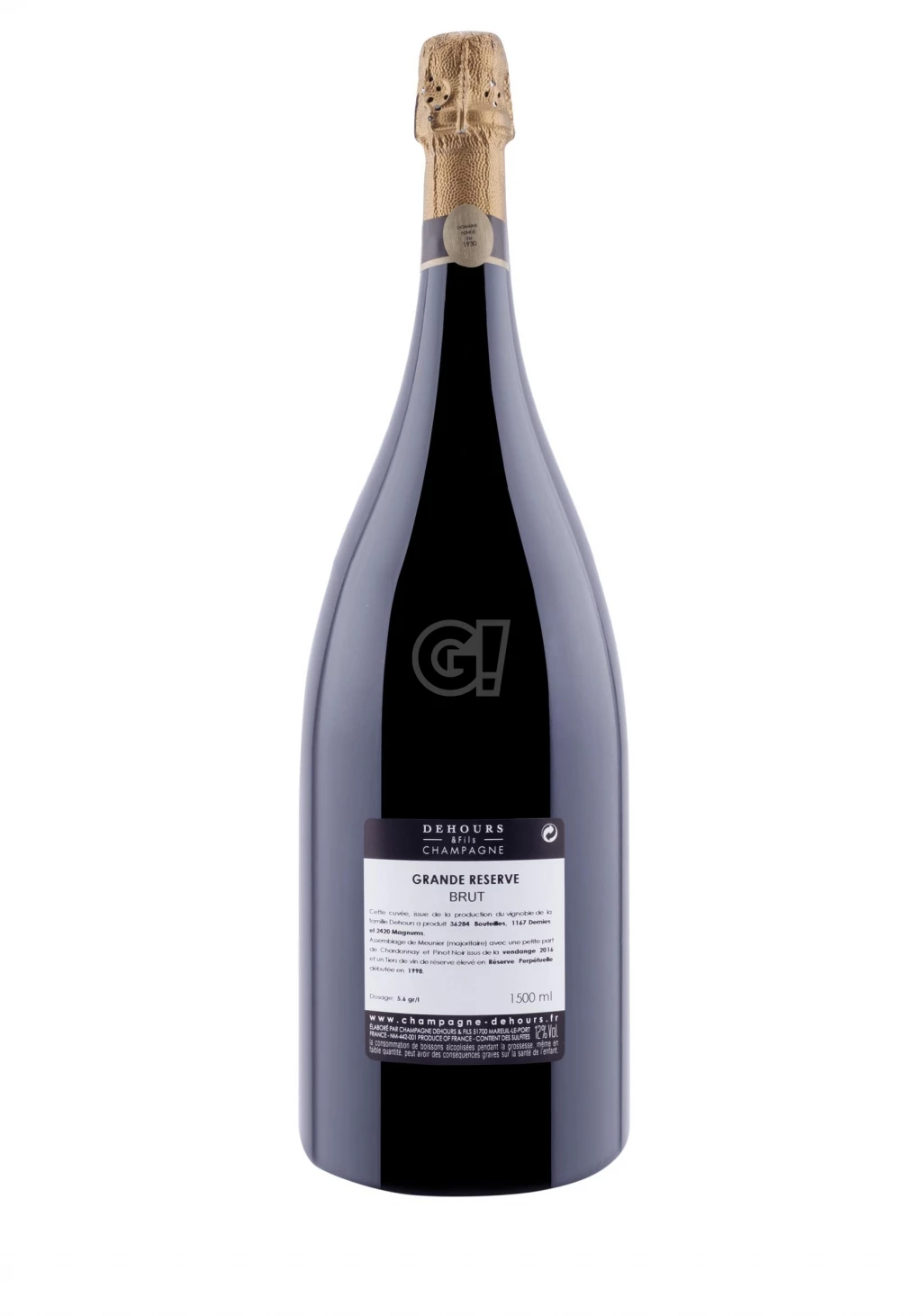 Dehours&Fils ChampagneBrut GrandeRéserveMagnum 2 Dehours&Fils ChampagneBrut GrandeRéserveMagnum - immagine 2