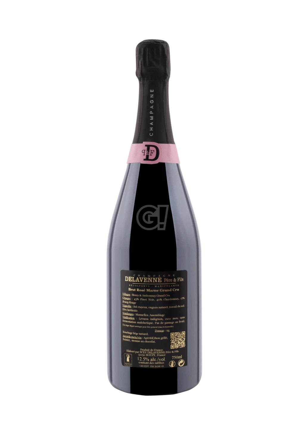 Delavenne ChampagneRoséBrut RoséMarne 2 Delavenne ChampagneRoséBrut RoséMarne - immagine 2