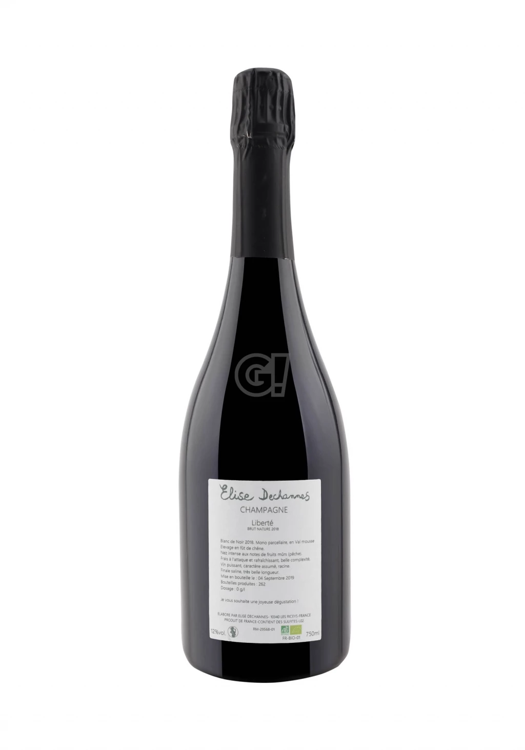 EliseDechannes ChampagneBrutNature Liberté2018 2 EliseDechannes ChampagneBrutNature Liberté2018 - immagine 2