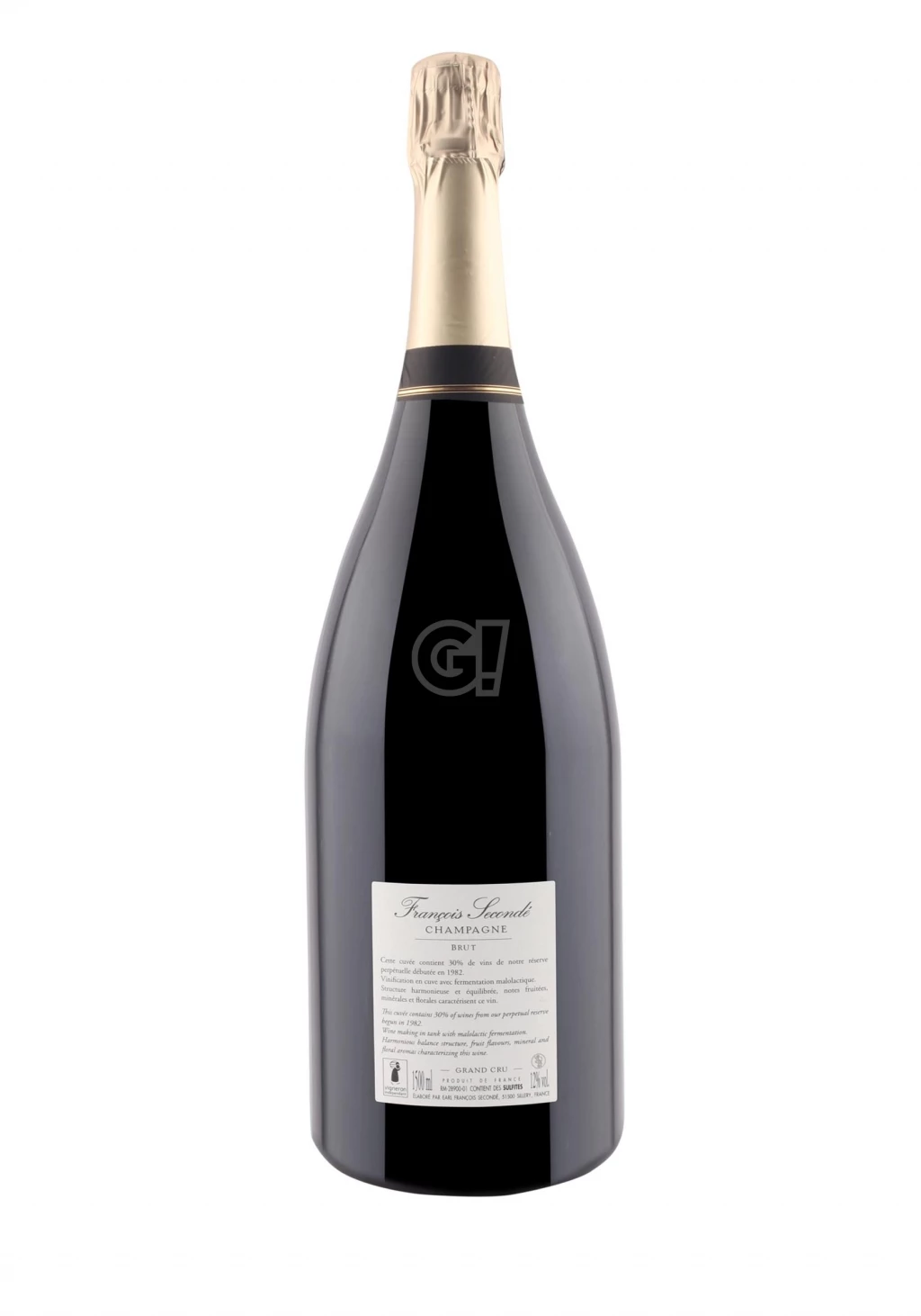 FrançoisSecondé ChampagneBrutNature BrutZéroDosageMagnum 2 FrançoisSecondé ChampagneBrutNature BrutZéroDosageMagnum - immagine 2