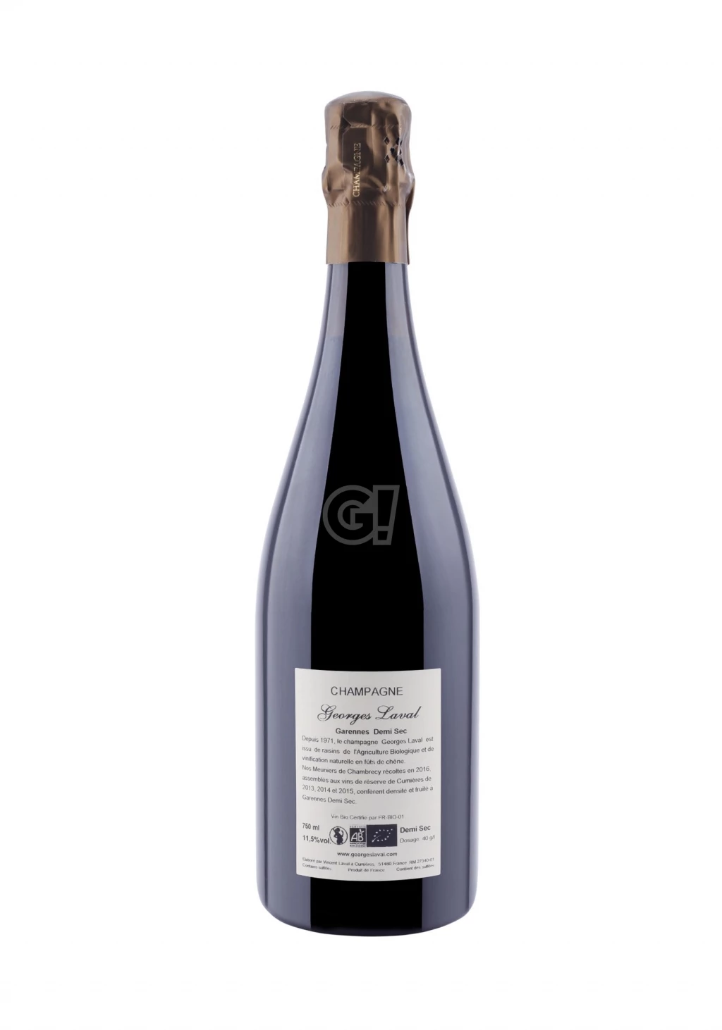 GeorgesLaval ChampagneDemi-Sec GarennesDemi-Sec13-19 2 GeorgesLaval ChampagneDemi-Sec GarennesDemi-Sec13-19 - immagine 2