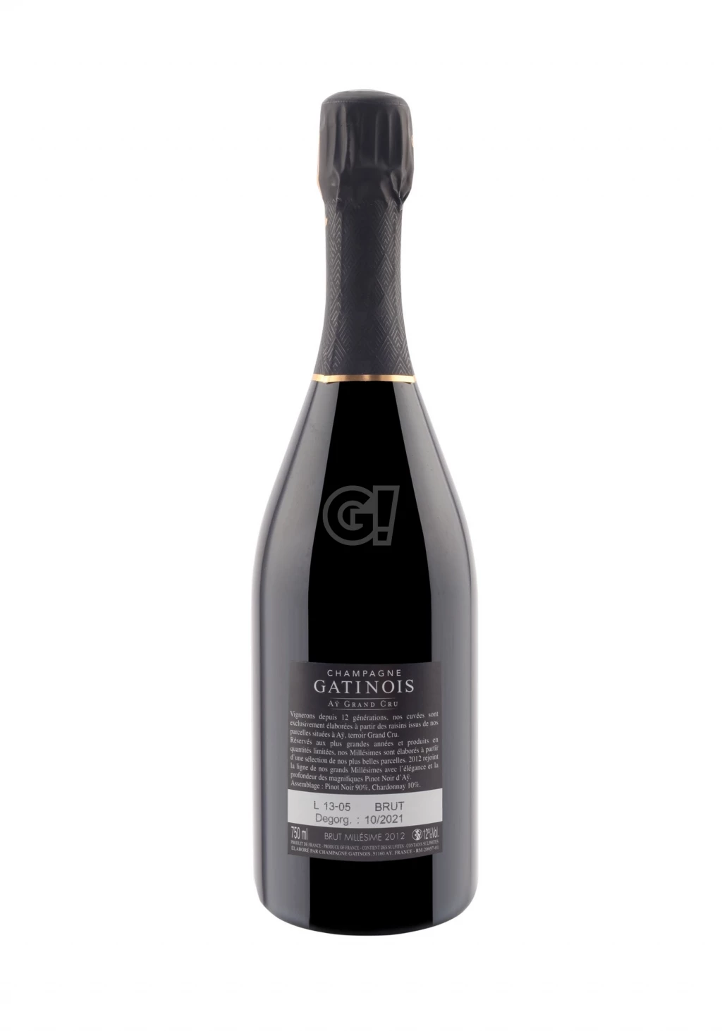 Gatinois ChampagneBrut Millésime2012 2 Gatinois ChampagneBrut Millésime2012 - immagine 2
