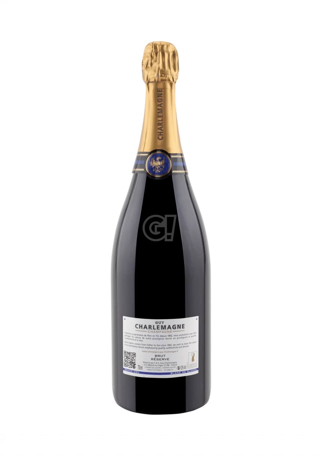 GuyCharlemagne ChampagneBrut BlancdeBlancsRéserve 2 GuyCharlemagne ChampagneBrut BlancdeBlancsRéserve - immagine 2