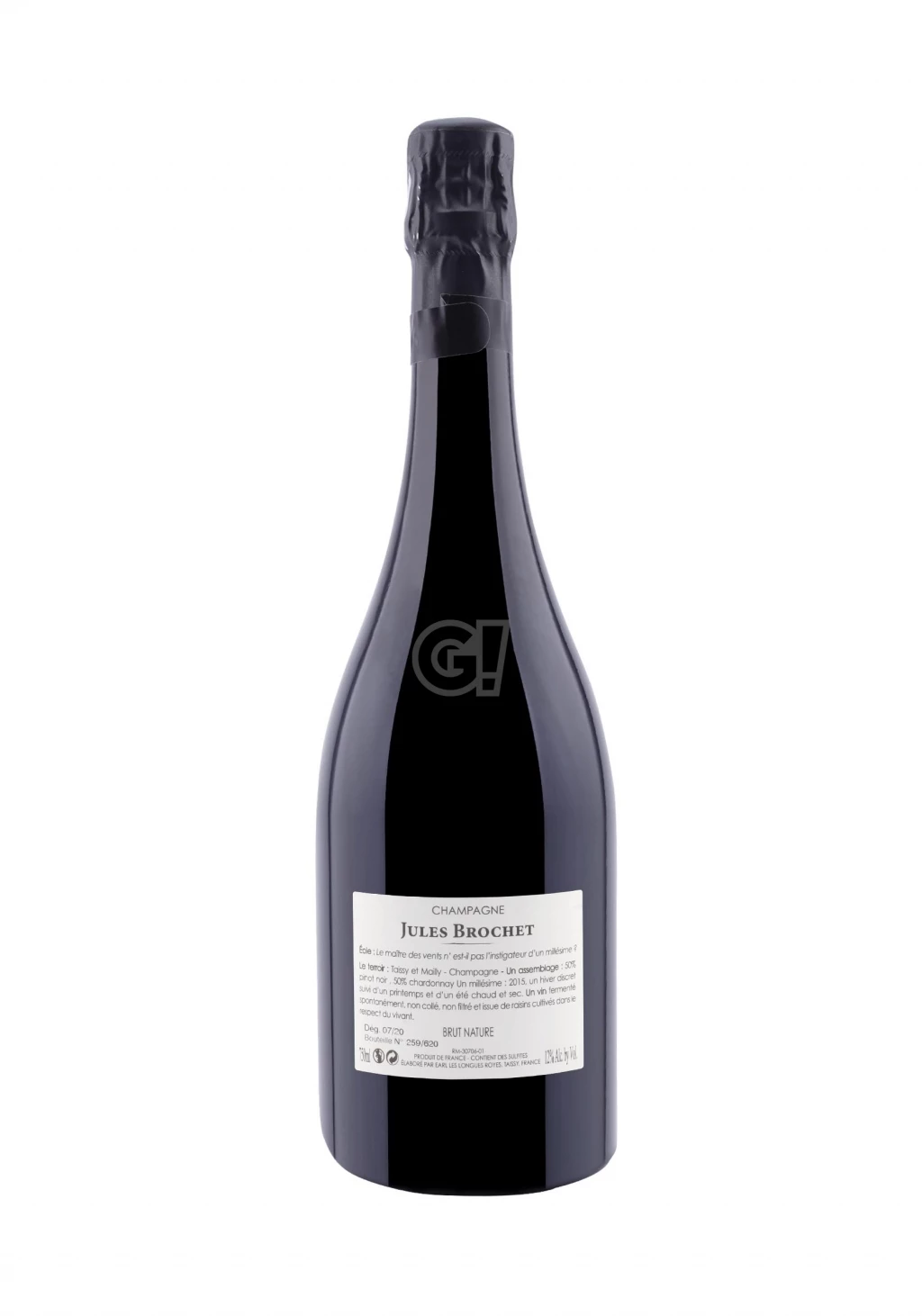 JulesBrochet ChampagneBrutNature Éole2015 2 JulesBrochet ChampagneBrutNature Éole2015 - immagine 2