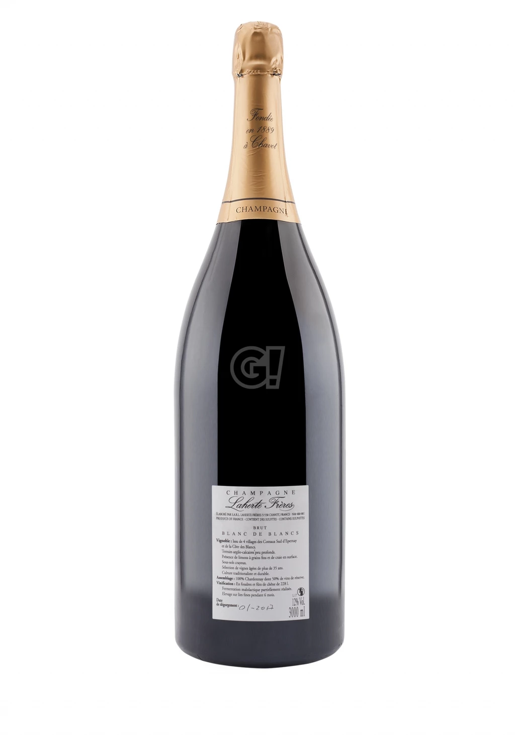 LaherteFrères ChampagneBrutNature NatureBlancdeBlancsJéroboam 2 LaherteFrères ChampagneBrutNature NatureBlancdeBlancsJéroboam - immagine 2