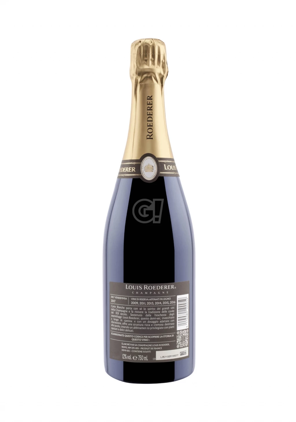 LouisRoederer ChampagneDemi-Sec CarteBlancheCollection242 2 LouisRoederer ChampagneDemi-Sec CarteBlancheCollection242 - immagine 2