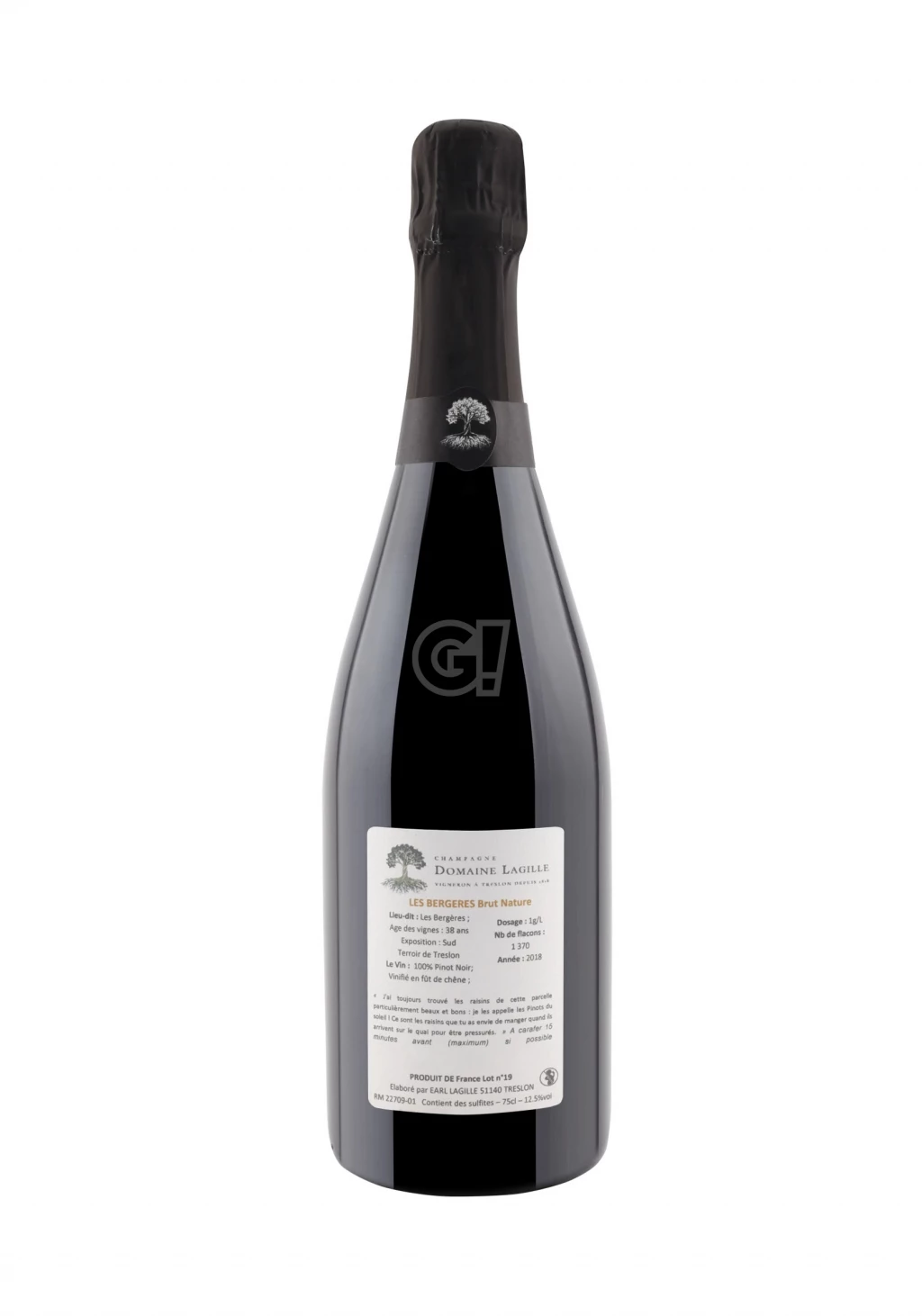 Lagille ChampagneBrutNature LesBergères 2 Lagille ChampagneBrutNature LesBergères - immagine 2