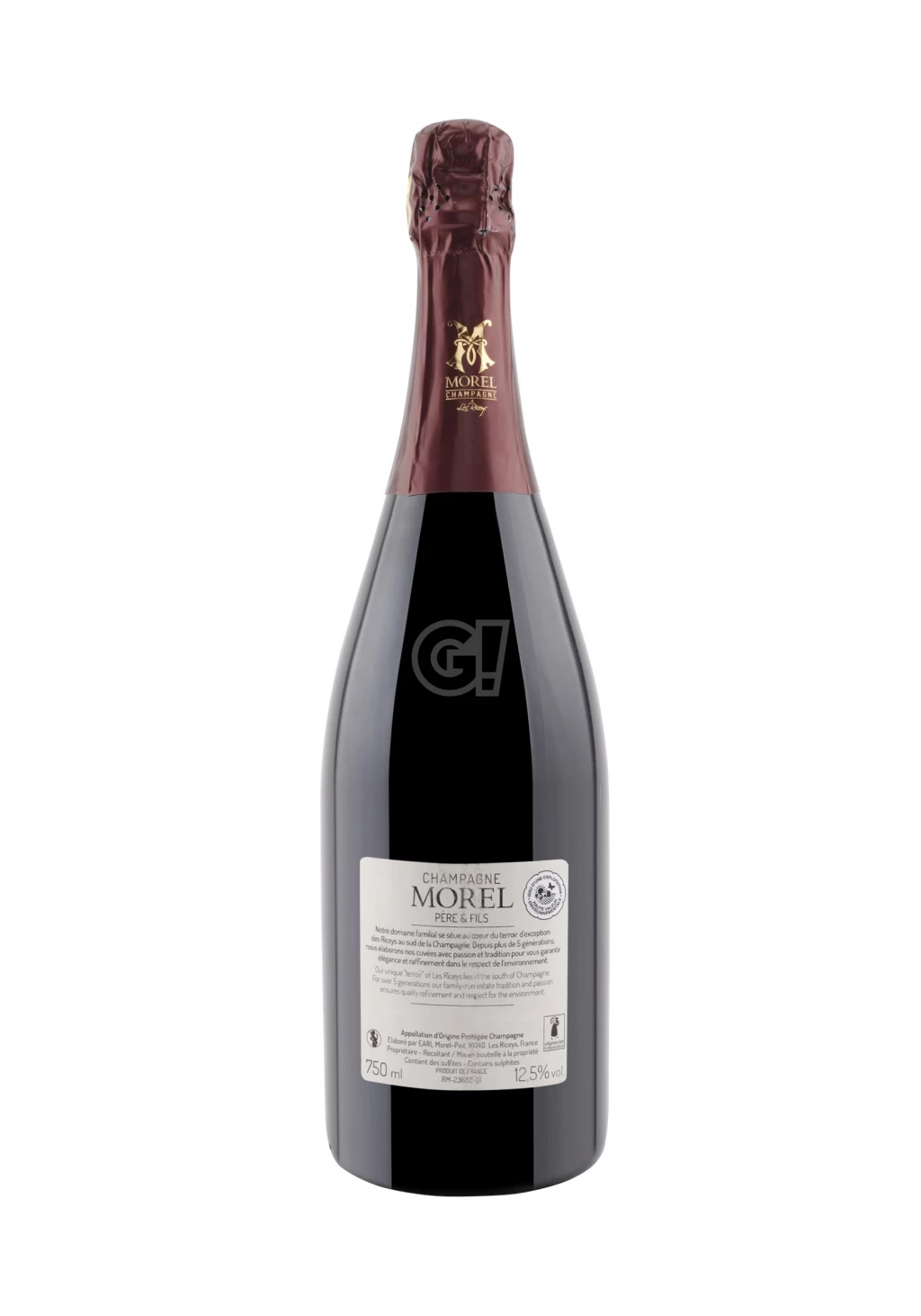 Morel ChampagneRoséBrut PurRosé 2 Morel ChampagneRoséBrut PurRosé - immagine 2