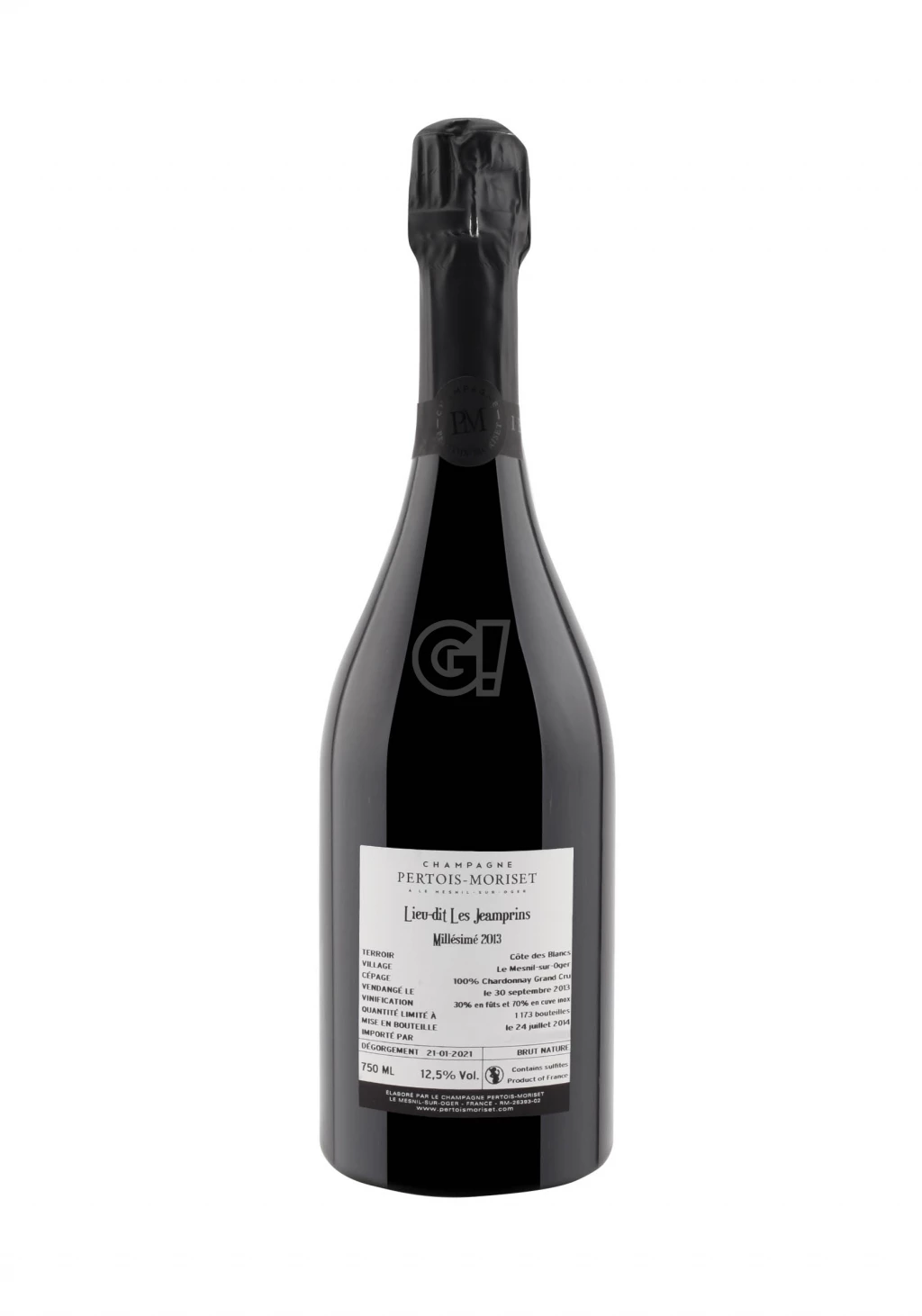 Pertois-Moriset ChampagneBrutNature LesJeamprins2013 2 Pertois-Moriset ChampagneBrutNature LesJeamprins2013 - immagine 2