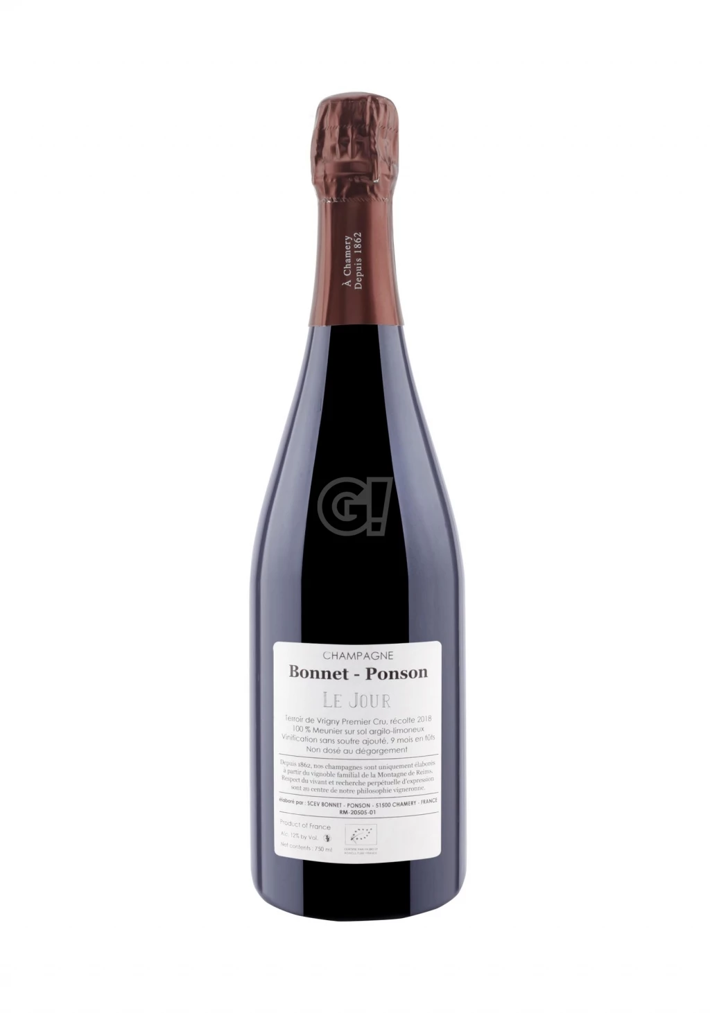 Bonnet-Ponson ChampagneBrutNature LeJour 2 Bonnet-Ponson ChampagneBrutNature LeJour - immagine 2