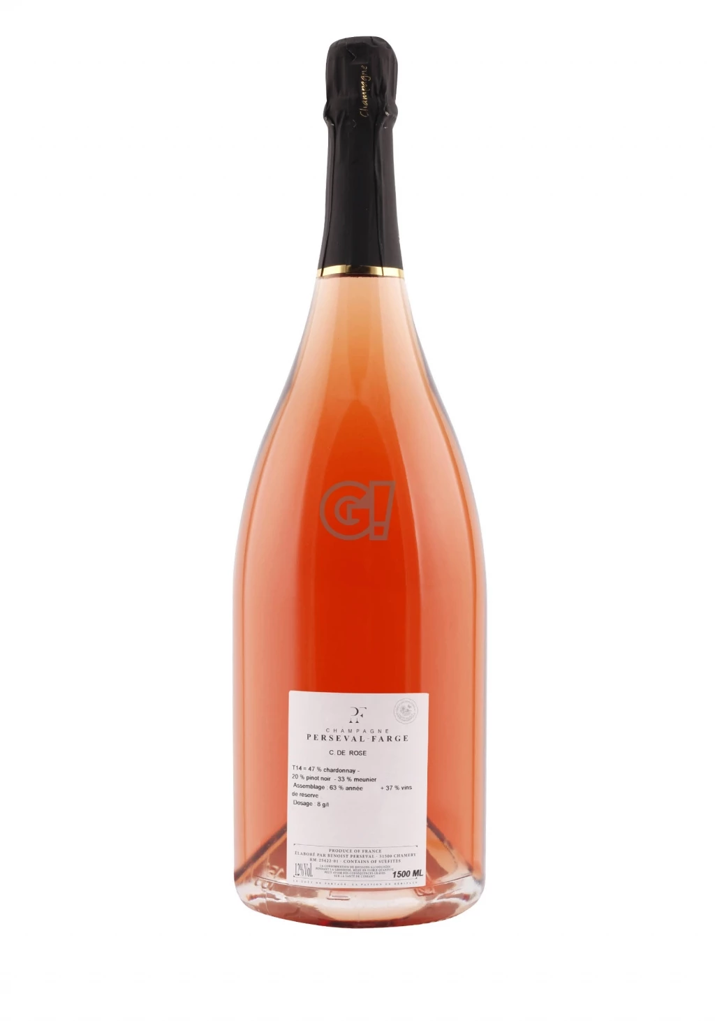 Perseval-Farge ChampagneRoséBrut C.deRoséMagnum 2 Perseval-Farge ChampagneRoséBrut C.deRoséMagnum - immagine 2