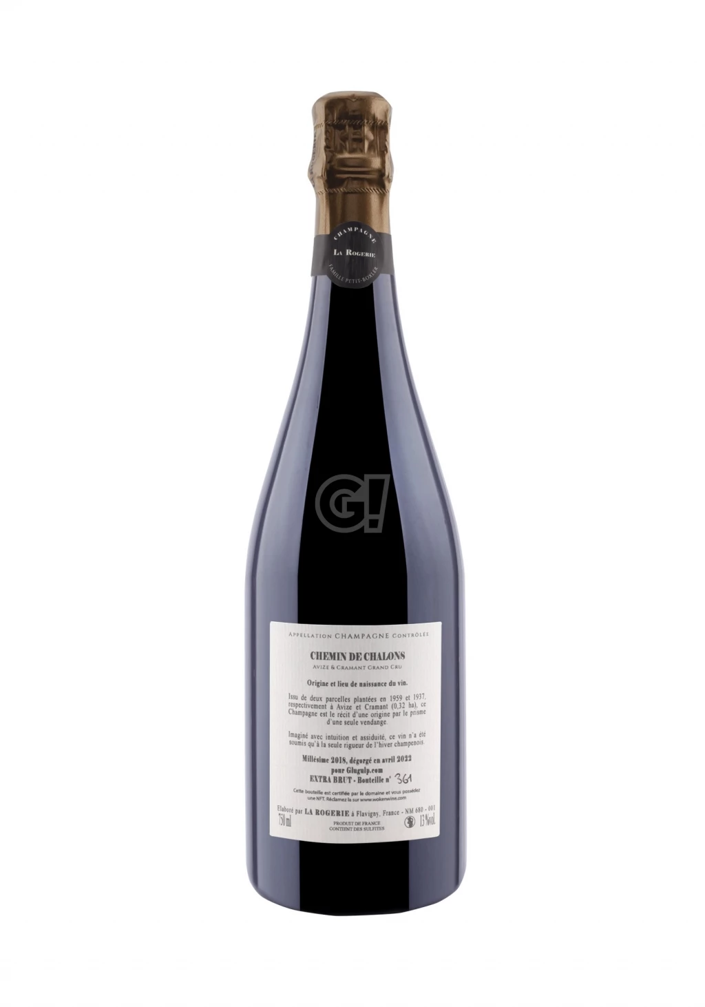 LaRogerie ChampagneExtraBrut ChemindeChâlons2018 2 LaRogerie ChampagneExtraBrut ChemindeChâlons2018 - immagine 2