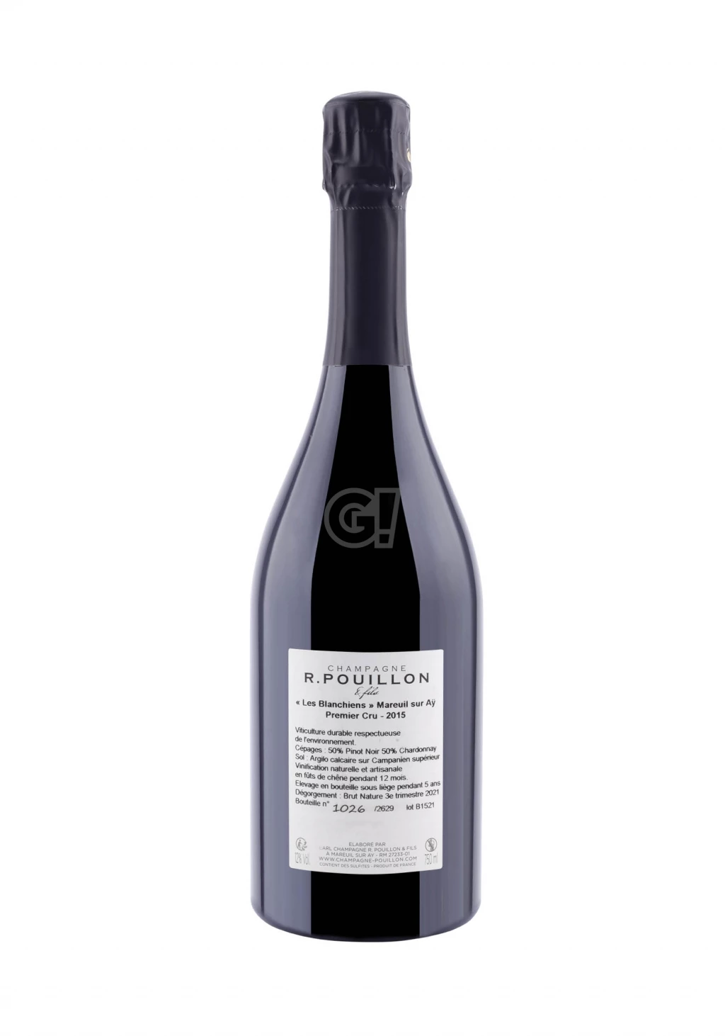 R.Pouillon&Fils ChampagneBrutNature LesBlanchiens2015 2 R.Pouillon&Fils ChampagneBrutNature LesBlanchiens2015 - immagine 2