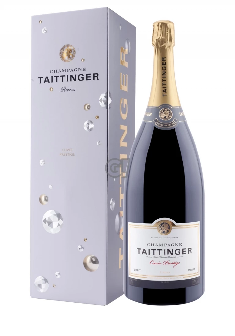 Taittinger ChampagneBrut CuvéePrestigeMagnum 1 Taittinger ChampagneBrut CuvéePrestigeMagnum