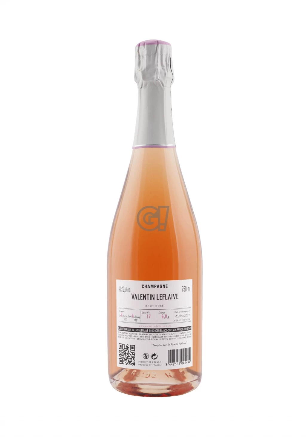 ValentinLeflaive ChampagneRoséBrut RoséMA|17|60 2 ValentinLeflaive ChampagneRoséBrut RoséMA|17|60 - immagine 2