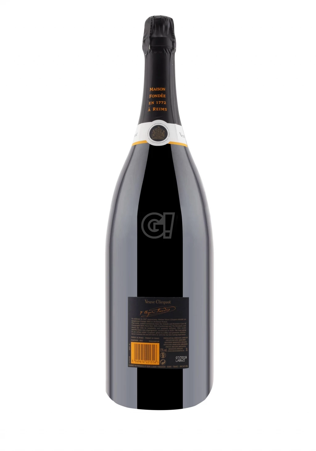 VeuveClicquot ChampagneBrut "Édition250émeAnniversaire"VintageJéroboam2002 2 VeuveClicquot ChampagneBrut "Édition250émeAnniversaire"VintageJéroboam2002 - immagine 2