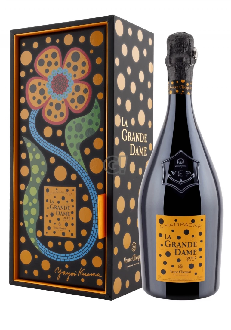 VeuveClicquot ChampagneBrut LaGrandeDamebyYayoiKusama2012 1 VeuveClicquot ChampagneBrut LaGrandeDamebyYayoiKusama2012