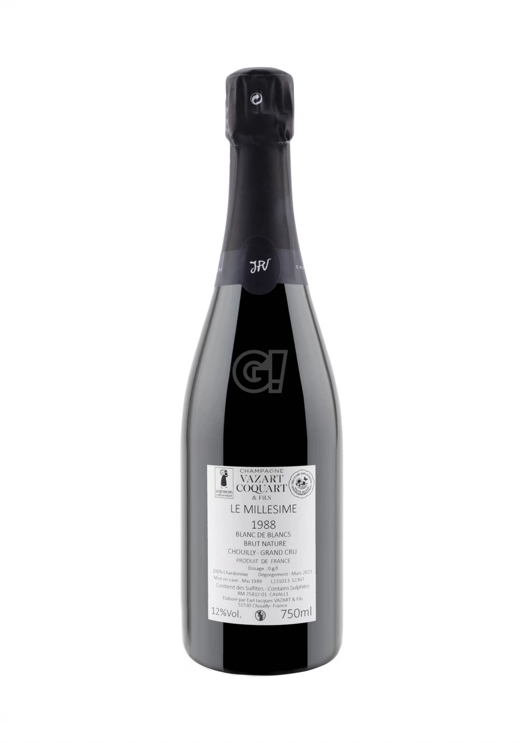 Vazart-Coquart ChampagneBrutNature LeMillésime1988 2 Vazart-Coquart ChampagneBrutNature LeMillésime1988 - immagine 2